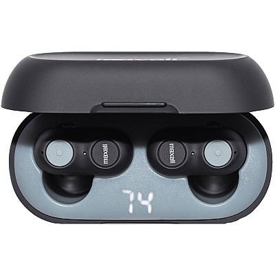 Maxell True Wireless Dual Driver Bluetooth Earbuds (MAX199652)