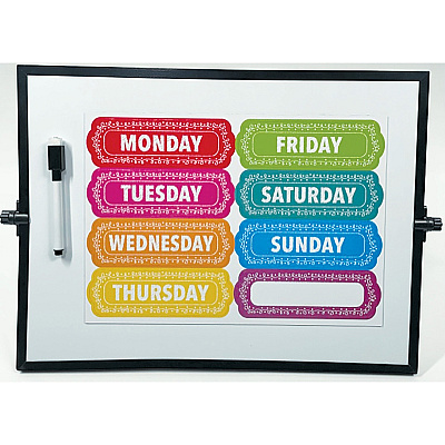Ashley Magnetic Chalkboard Days of the Week (ASH19021)