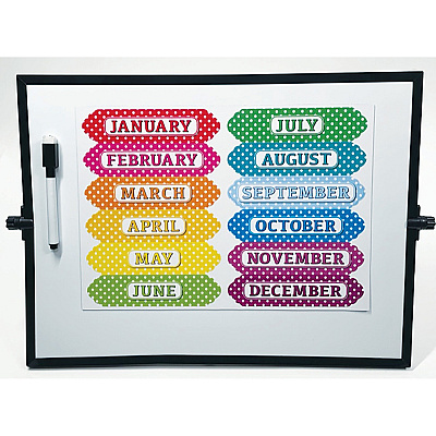 Ashley Magnetic Chalkboard Calendar Months (ASH19024)