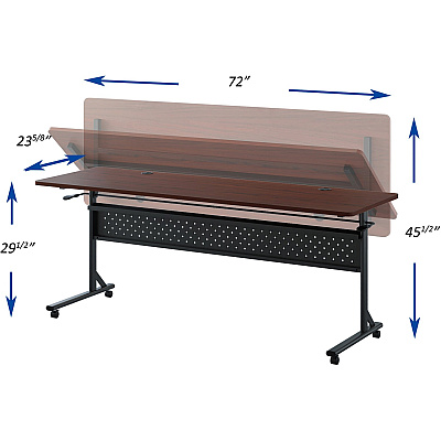 Lorell Shift 2.0 Flip and Nesting Mobile Table (LLR60761)