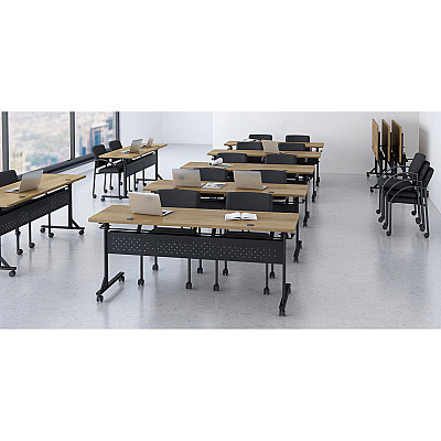 Lorell Shift 2.0 Flip and Nesting Mobile Table (LLR60764)