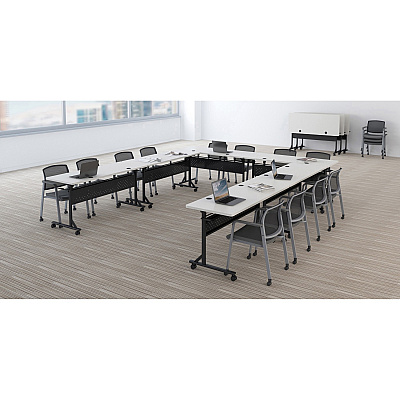 Lorell Shift 2.0 Flip and Nesting Mobile Table (LLR60767)