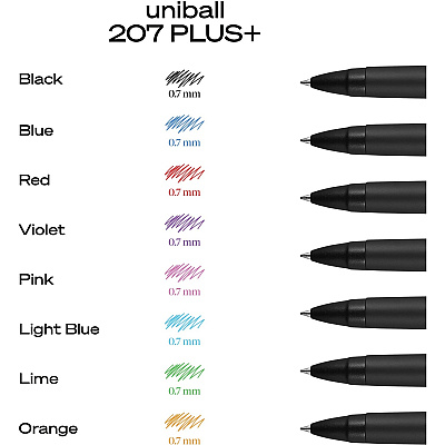 uniball 207 Plus+ Gel Pen (UBC70463)