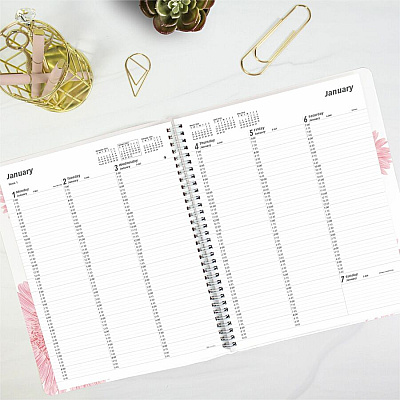 Brownline Essential Weekly Planner/Appointment Book (REDCB950G05)