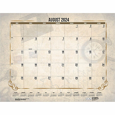 House of Doolittle Vintage Monthly Desk Pad Calendar (HOD157)