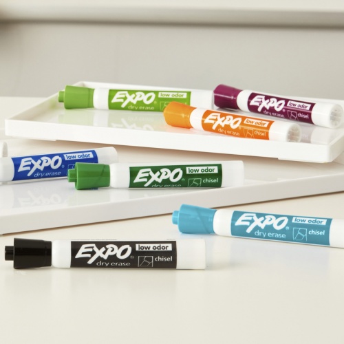 EXPO Low-Odor Dry Erase Chisel Tip Markers (1927525)