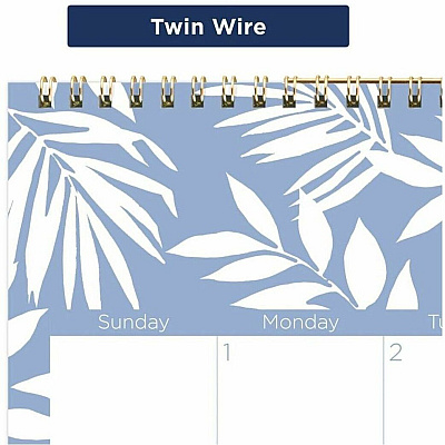 Cambridge Basic 2025-2026 Monthly Desk Pad Calendar, Standard, 21 3/4" x 17" (CRM92020)
