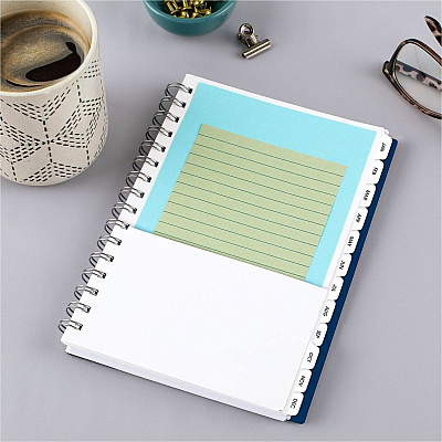 Cambridge 2026-2027 BIG PLANS Weekly Monthly Planner, Navy, Small, 5 1/2" x 8 1/2" (CRW43020)