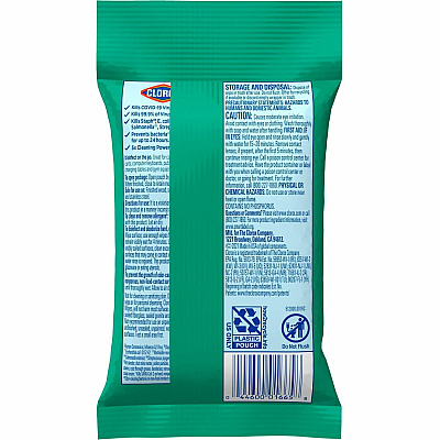 Clorox On The Go Bleach-Free Disinfecting Wipes (CLO60133)