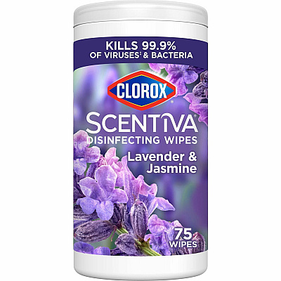 Clorox Scentiva Bleach-Free Disinfecting Wipes (CLO60040)