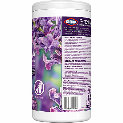 Clorox Scentiva Bleach-Free Disinfecting Wipes (CLO60040)