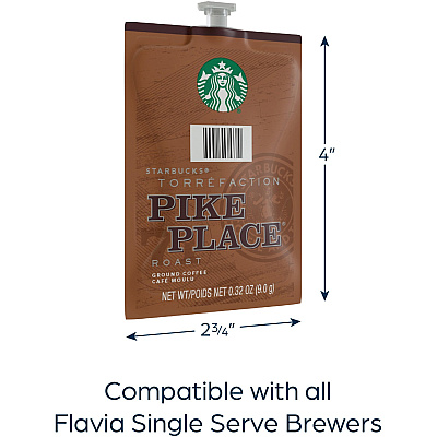 Starbucks Freshpack Pike Place Roast Coffee (LAV48103)