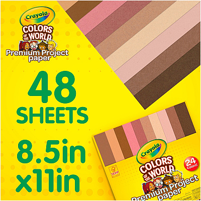Crayola Colors of the World Construction Paper (CYO990091)