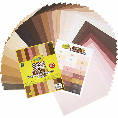 Crayola Colors of the World Construction Paper (CYO990091)