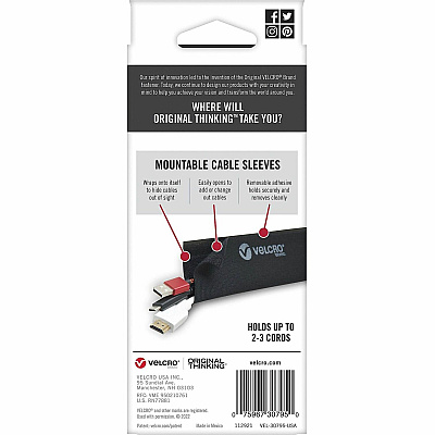 Velcro Mountable Cable Sleeves (VEK30795)