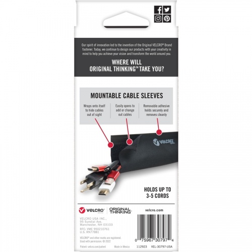 Velcro Mountable Cable Sleeves (30797)