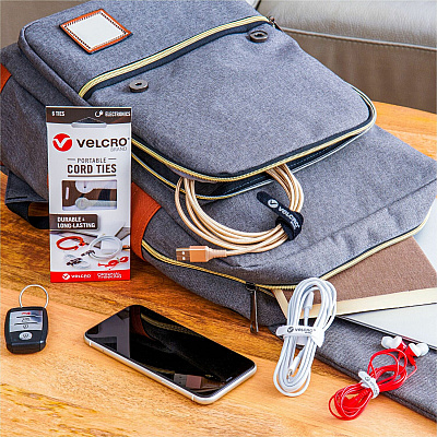 Velcro Portable Cord Ties (VEK30817)