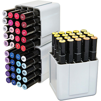 deflecto Interlocking Marker Organizer (DEF29123CR)