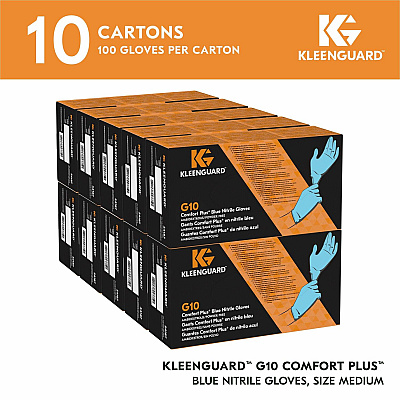 Kleenguard G10 Comfort Plus Gloves (KCC54187CT)