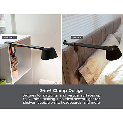 Bostitch Verve Adjustable LED Desk Lamp (BOS2200CLSMBK)