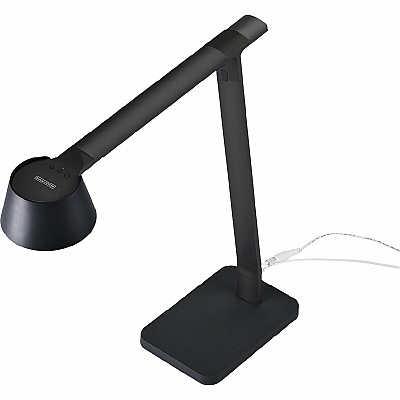 Bostitch Verve Adjustable LED Desk Lamp (BOS2200USBSMBK)