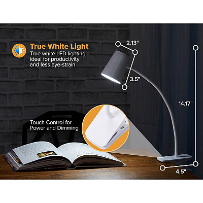 Bostitch Adjustable LED Clamp Light (BOSLED2103)