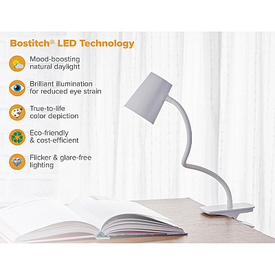 Bostitch Adjustable LED Clamp Light (BOSLED2103)