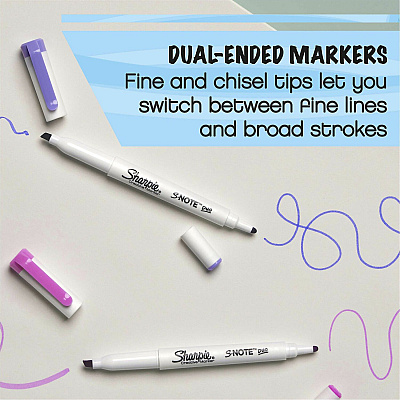 Sharpie S-Note Duo Dual-Tip Markers (SAN2154173BX)