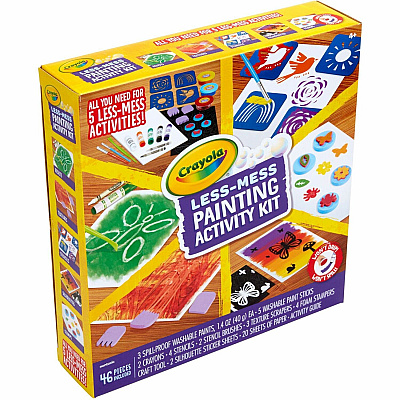 Crayola Less Mess Paint Set (CYO046941)