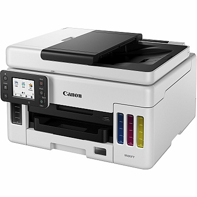 Canon MAXIFY GX6021 Wireless Inkjet Multifunction Printer - Color - White
