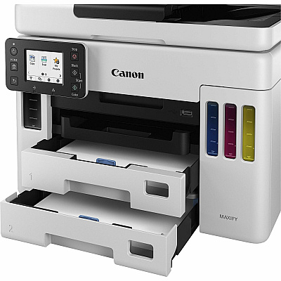 Canon MAXIFY GX7021 Wireless Inkjet Multifunction Printer - Color - White