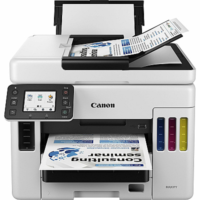 Canon MAXIFY GX7021 Wireless Inkjet Multifunction Printer - Color - White
