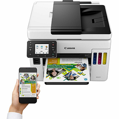 Canon MAXIFY GX7021 Wireless Inkjet Multifunction Printer - Color - White