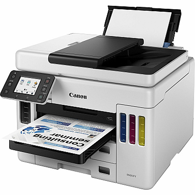 Canon MAXIFY GX7021 Wireless Inkjet Multifunction Printer - Color - White
