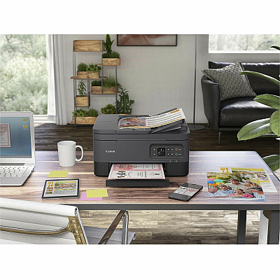 Canon TR7020A Wireless Inkjet Multifunction Printer - Color - Black