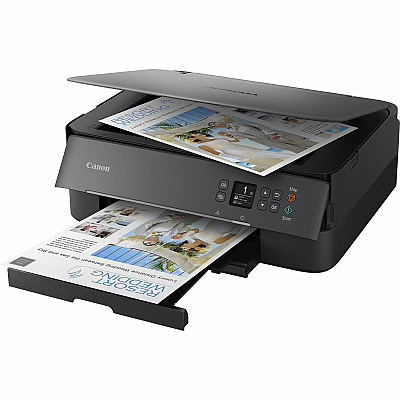 Canon TS6420A Wireless Inkjet Multifunction Printer - Color - Black