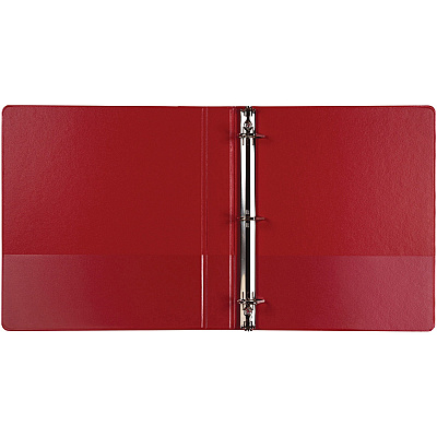 Samsill Durable 1 Inch Binder, Made in The USA, D Ring Binder, Customizable Clear View Cover, Basic Assortment, 4 Pack, Each Holds 225 Pages (SAMMP46409)