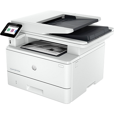 HP LaserJet Pro 4101fdw Wireless Laser Multifunction Printer - Monochrome - White (HEW2Z619F)