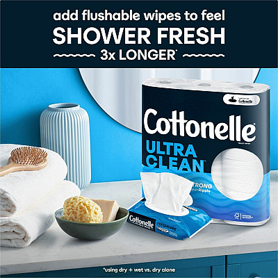 Cottonelle Ultra Clean Toilet Paper (KCC54161CT)