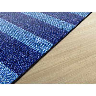 Flagship Carpets Basketweave Stripes Classroom Rug (FA100632FS)