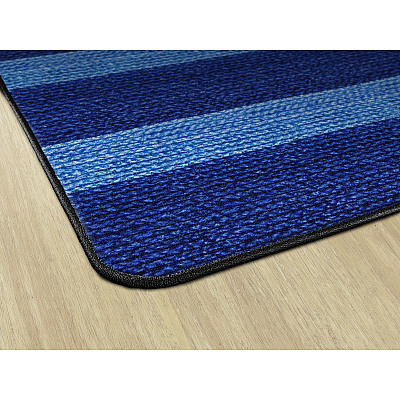 Flagship Carpets Basketweave Stripes Classroom Rug (FA100632FS)