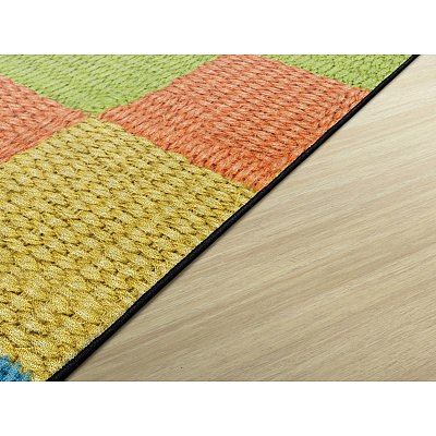 Flagship Carpets Basketweave Blocks Class Rug (FA100958FS)