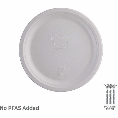 Eco-Products Vanguard 10" Sugarcane Plates (ECOEPP005NFA)