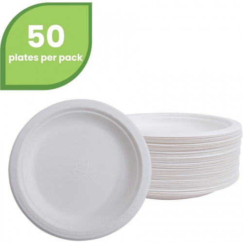 Eco-Products Sugarcane Plates (EPP005NFA)