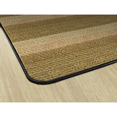 Flagship Carpets Basketweave Stripes Classroom Rug (FA100832FS)