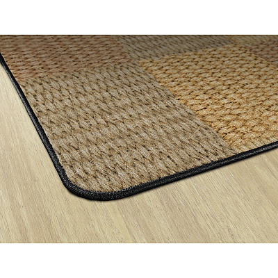 Flagship Carpets Basketweave Blocks Class Rug (FA101058FS)