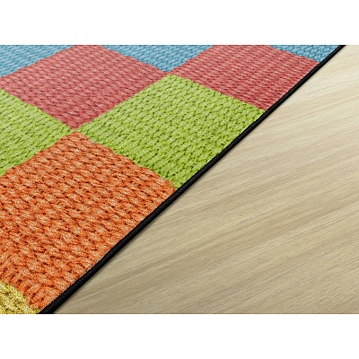 Flagship Carpets Basketweave Blocks Class Rug (FA100932FS)