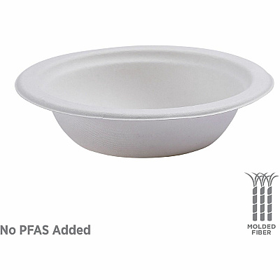 Eco-Products Vanguard 12 oz Sugarcane Bowls (ECOEPBL12NFA)