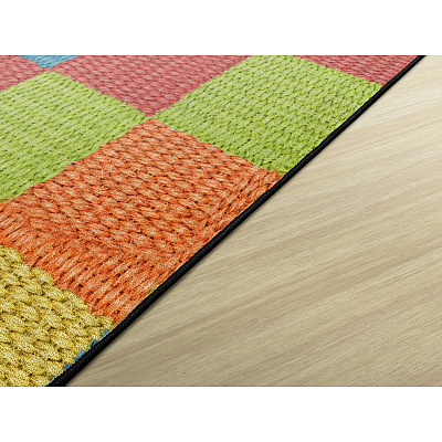 Flagship Carpets Basketweave Blocks Class Rug (FA100944FS)