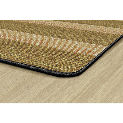 Flagship Carpets Basketweave Stripes Classroom Rug (FA100844FS)